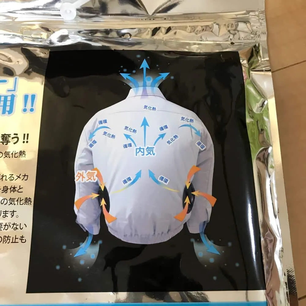 空調服の仕組み