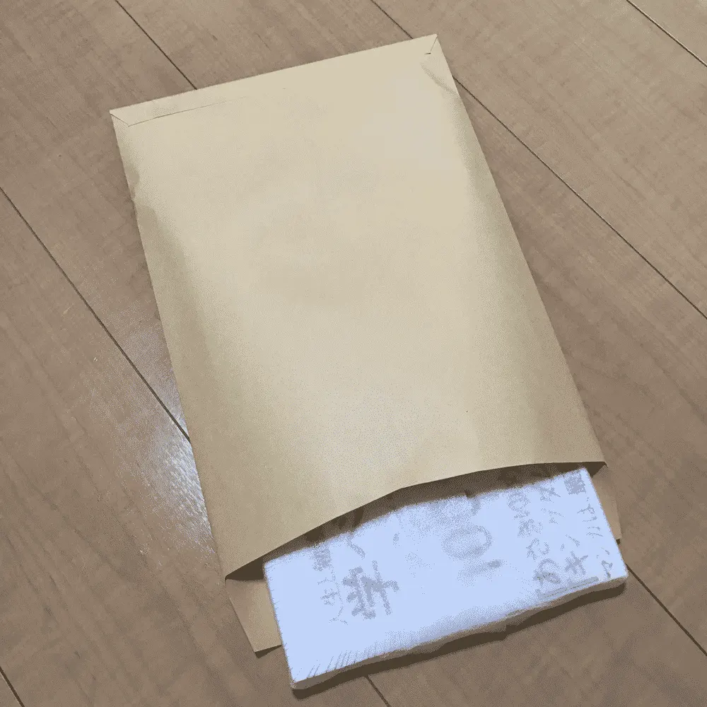 封筒に入れる