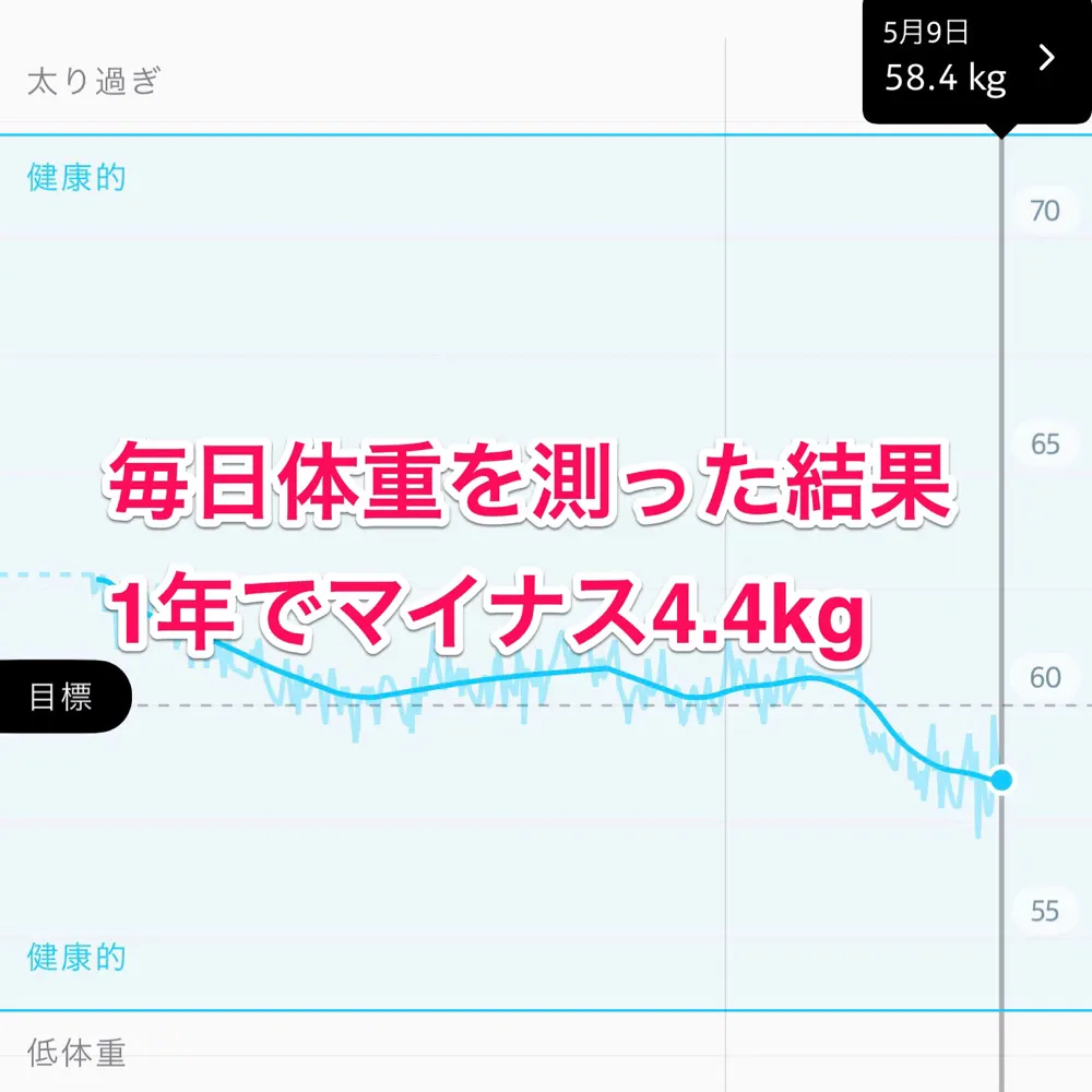 Withings Bodyで毎日体重を測った結果、ストレスなくダイエットできそう