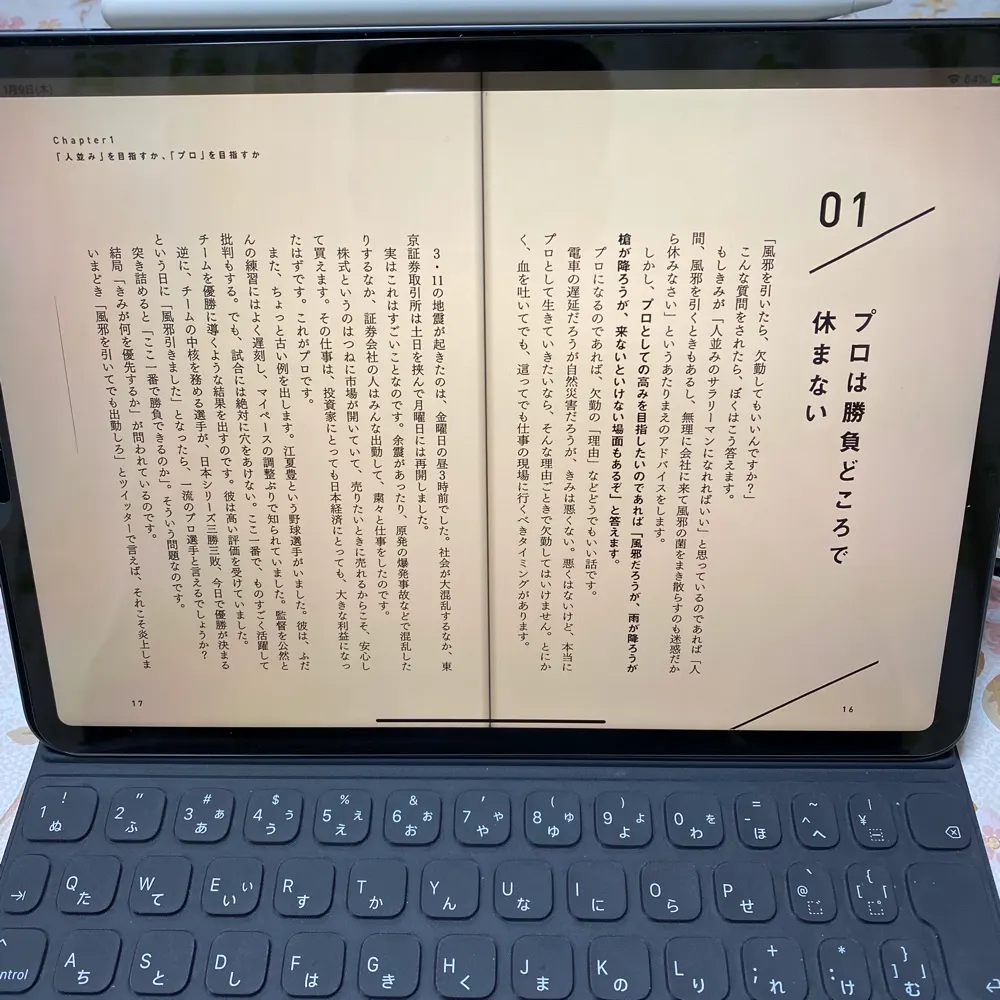 iPad Pro11（2018年モデル） は最強の自炊PDFビューワーだった