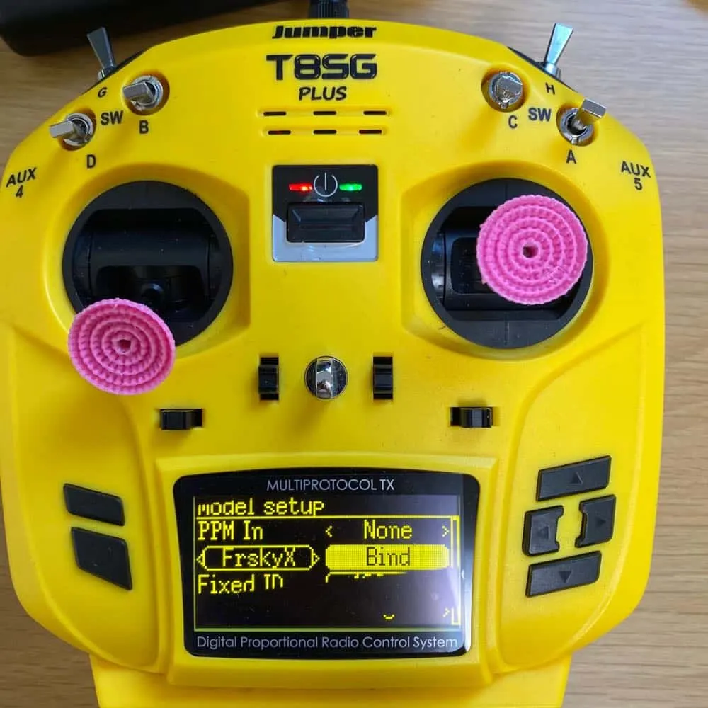 バインド方法(Frsky XM+の場合)