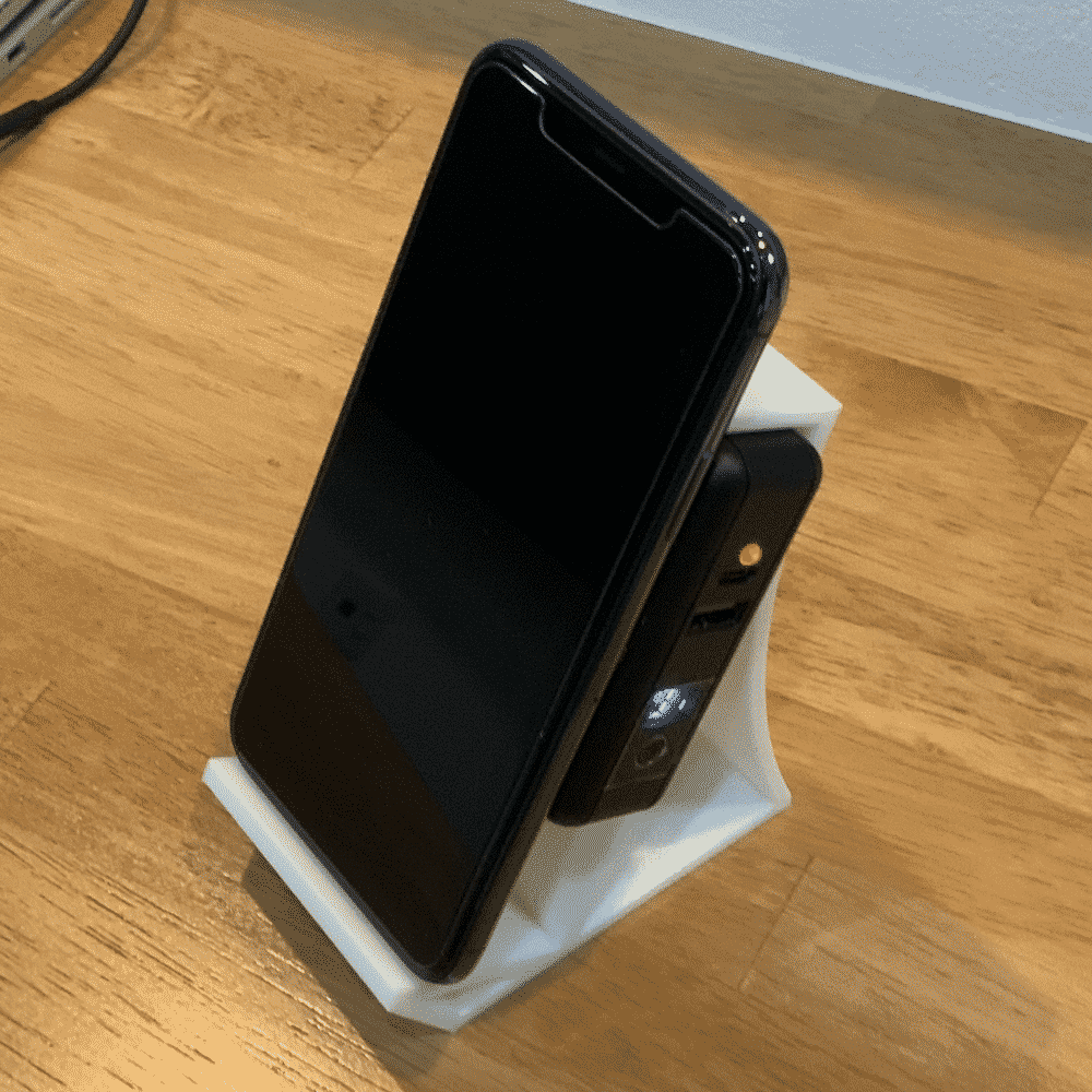 どこでもワイヤレス充電スマホスタンド、作りました。【3Dプリンター】 | notthi-3DLAB